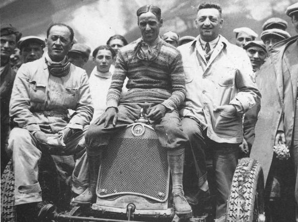 Enzo Ferrari & Tazio Nuvolari