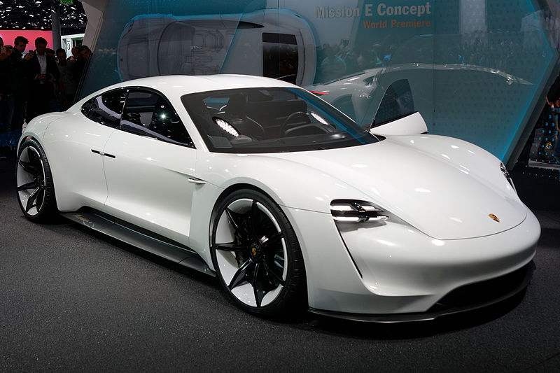Porsche Mission E Concept 2015